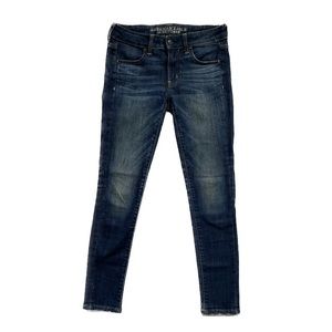 American Eagle Super Stretch Medium Wash Jeggings